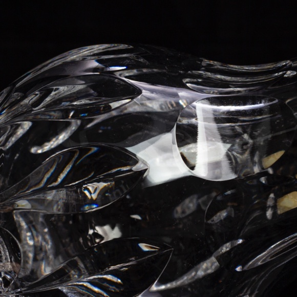 Vintage Cut Crystal Pitcher | West German 24% Lead Crystal | Kitchen Decor - Picture 6 of 10